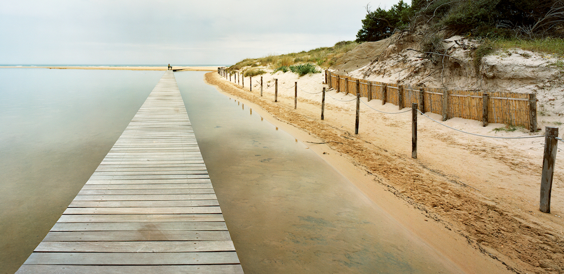 Su Giudeu pond - Pedestrian access to the beach