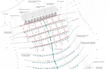 Planimetria di progetto - Via Genova